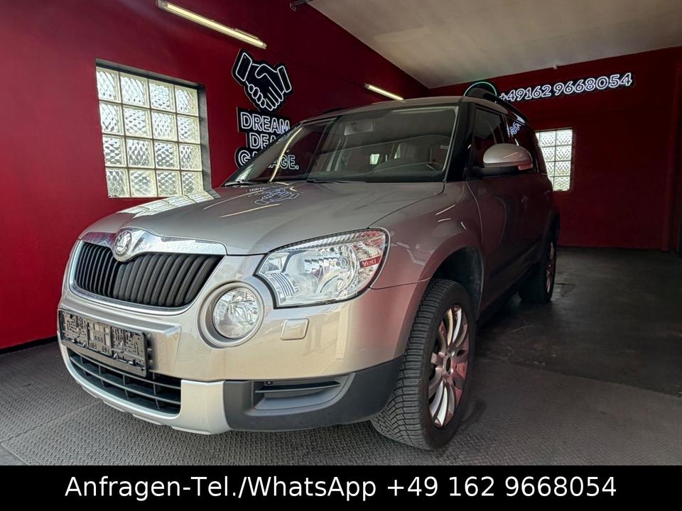 Skoda Yeti 2010 — салон