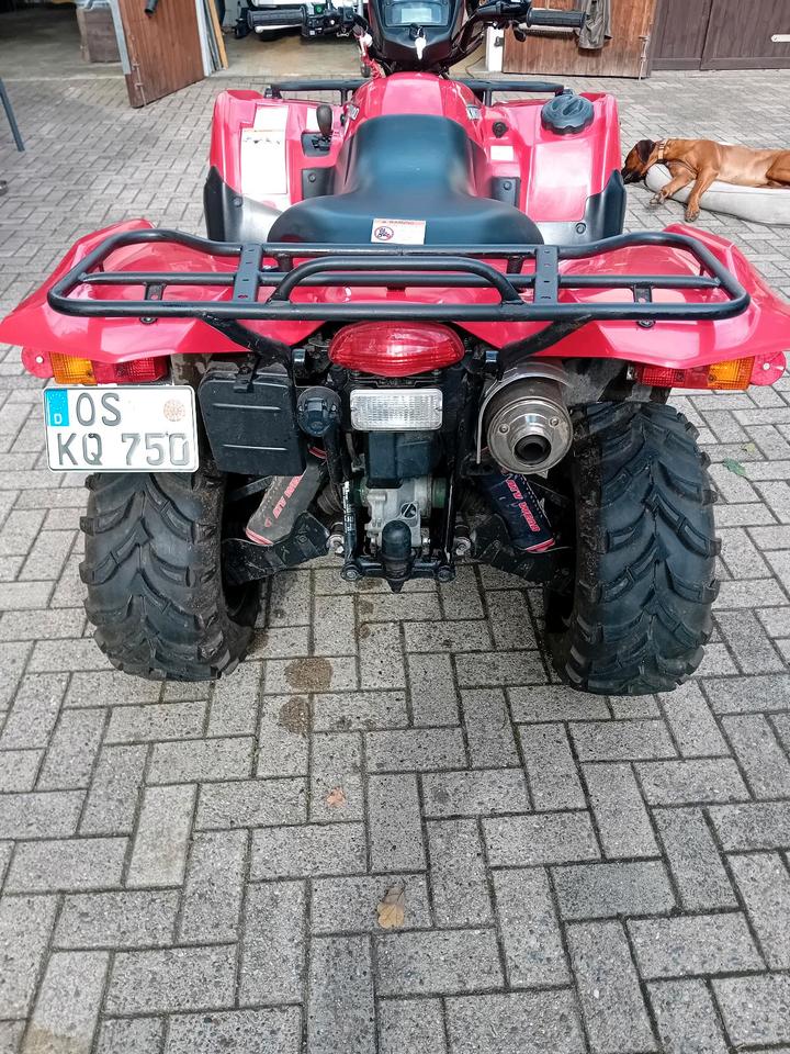 Suzuki LTA 750 King Quad ATV 2008 — interior