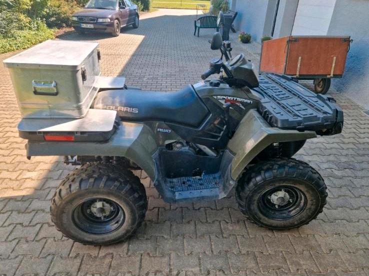  Polaris Sportsmann 500 Quad 2012 — interior