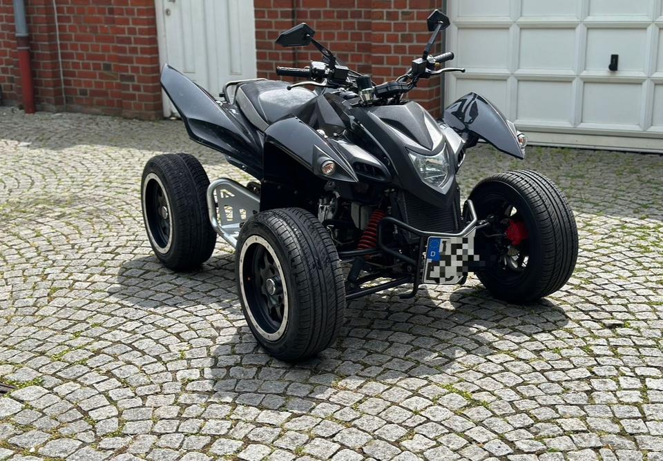 Weitere Motorräder Adly Hurricane 320s supermoto tüv 2027/AUGUST 2009 — vehicle for AFU Ukraine