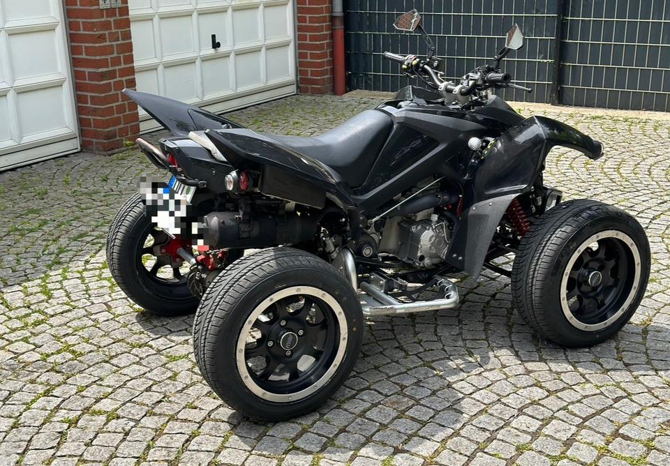 Weitere Motorräder Adly Hurricane 320s supermoto tüv 2027/AUGUST 2009 — rear view