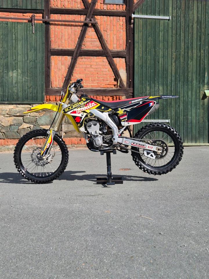 Suzuki Gelöscht • Suzuki Rmz 250 Motocross Cross Vollcross Enduro 250ccm 2009 — вигляд ззаду