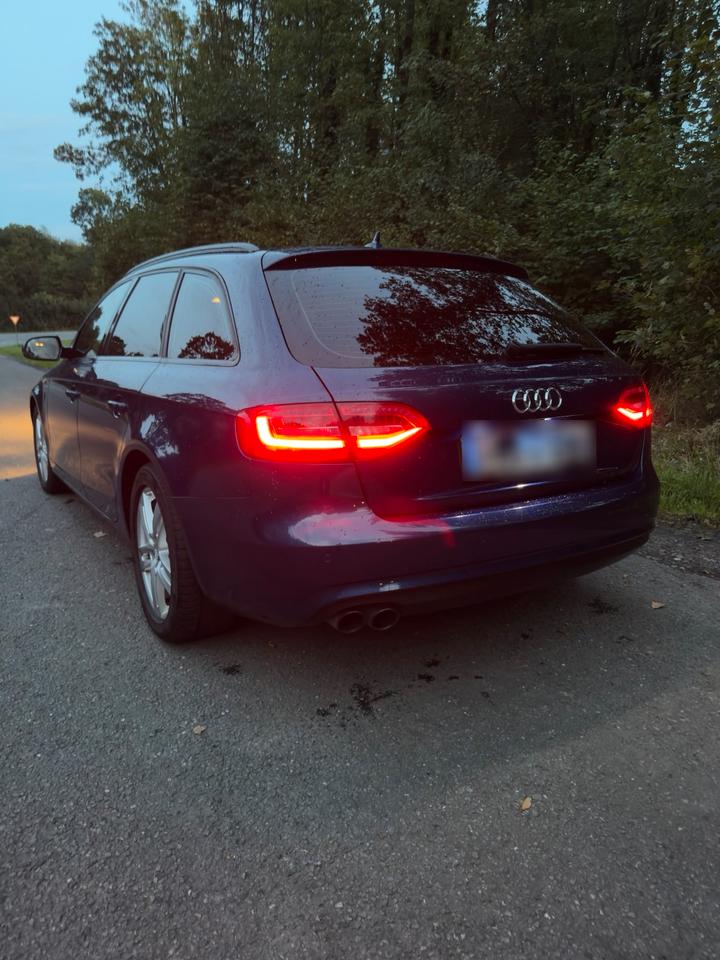 Audi A4 2013 — rear view