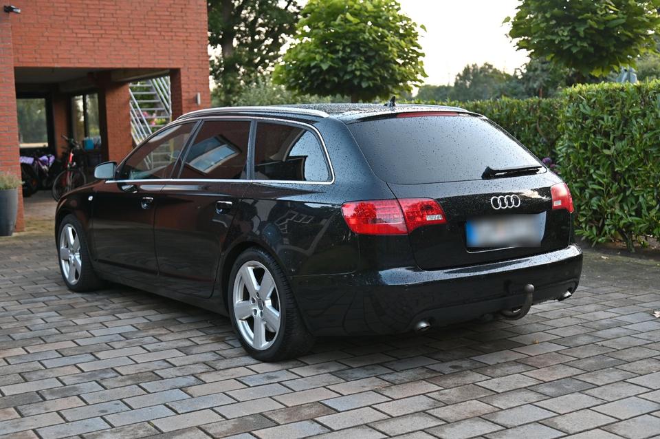 Audi A6 2007 — rear view