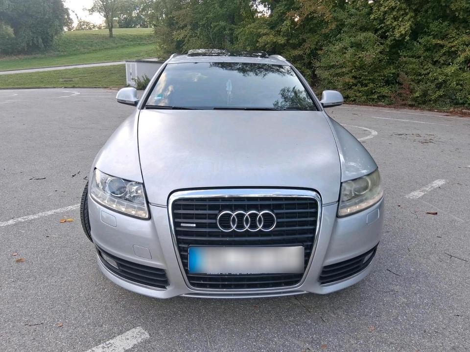 Audi A6 2010 — rear view