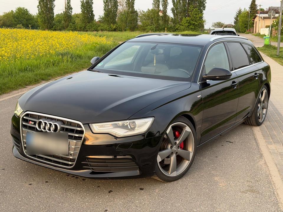 Audi A6 2012 — rear view