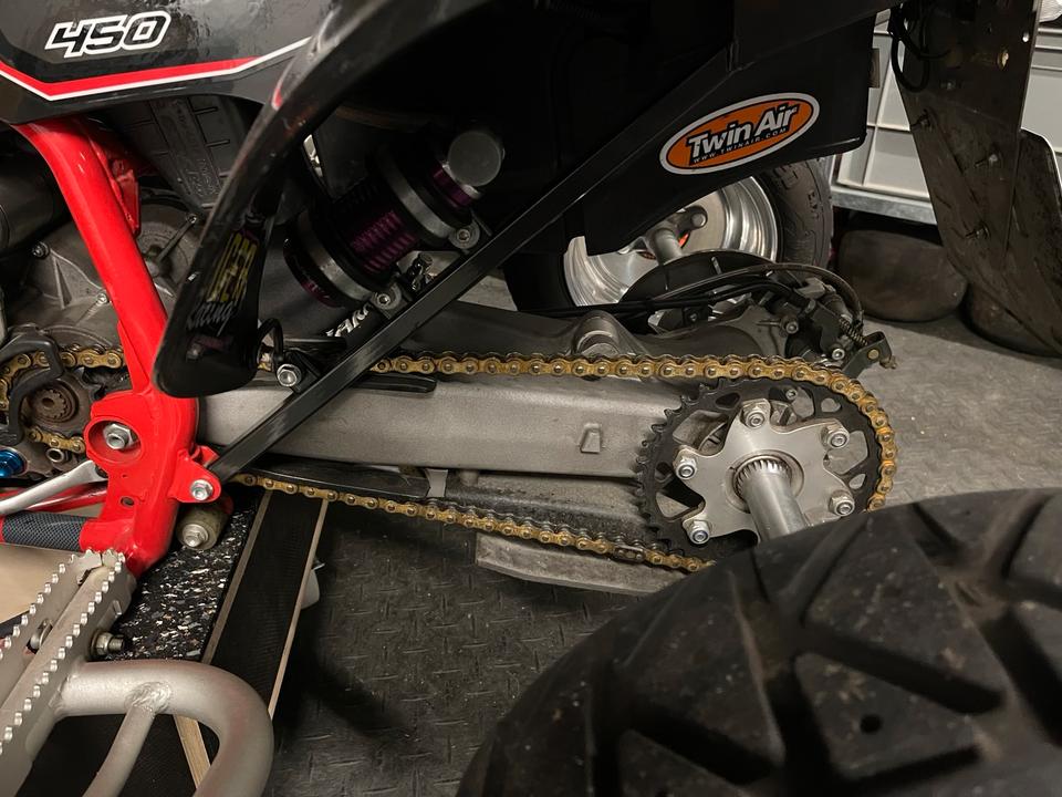  GasGas Wild HP 450 Quad 2012 — rear view