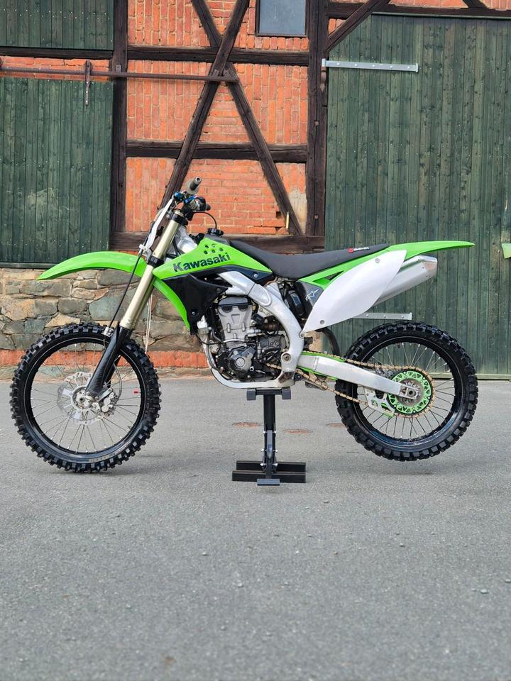 Kawasaki Kxf450 Motocross Cross Vollcross Enduro 450ccm 2012 — rear view