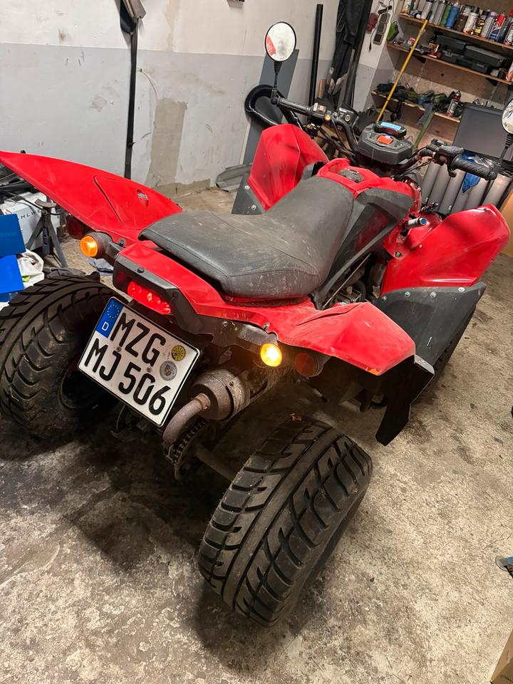 Weitere Motorräder Gelöscht • Adly hurricane 320 quad tüv lesen 2008 — rear view
