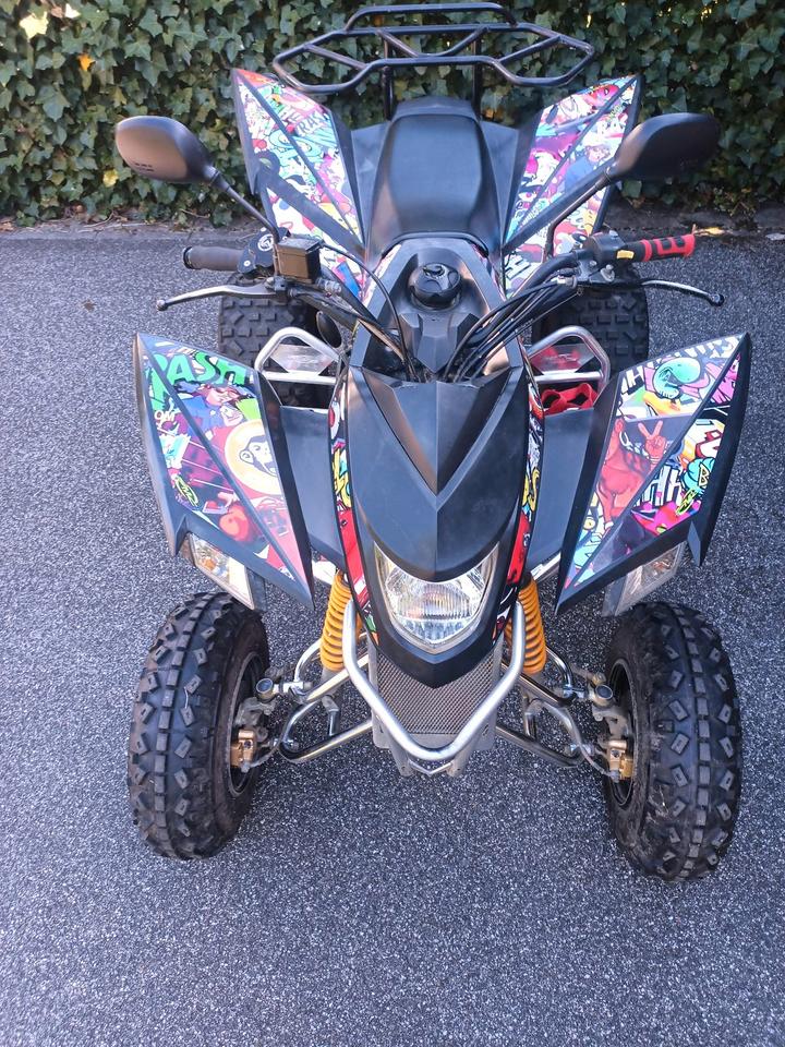  SMC Explorer Trasher 320 Quad Automatik 80km/h 2013 — interior