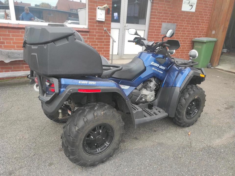 Weitere Motorräder TOP✅Can Am Quad Outlander MAX LOF-Zul. ATV Schneeschild & Seilw. 2011 — interior