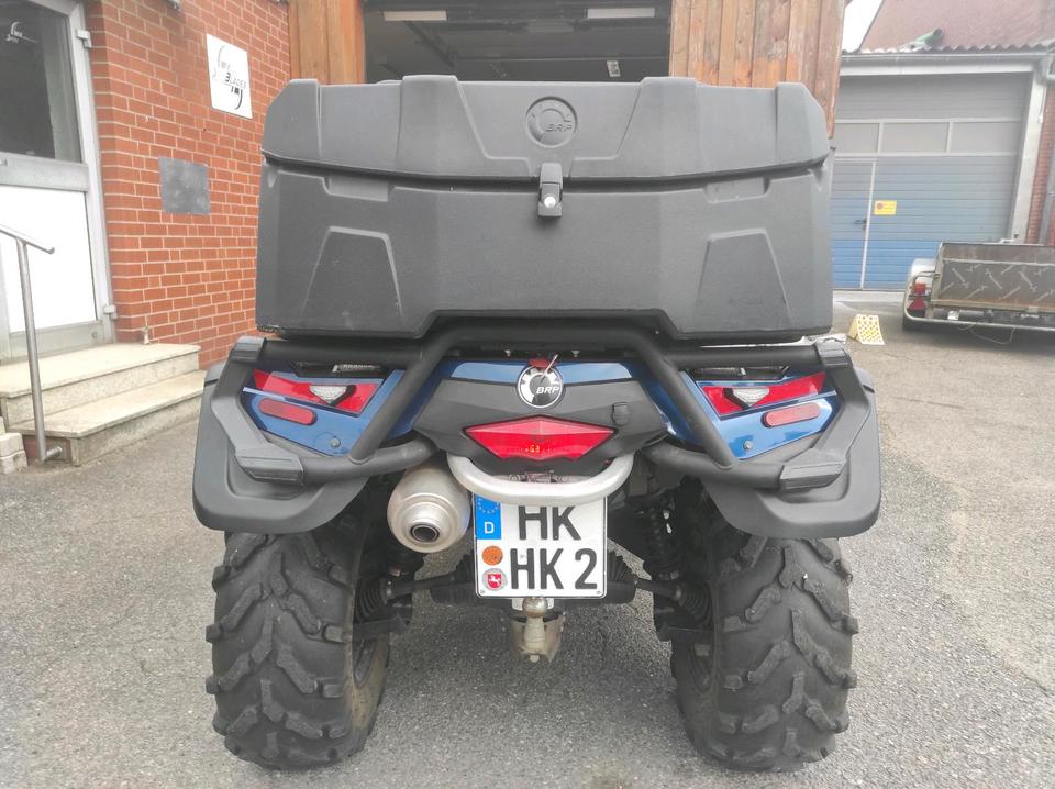 Weitere Motorräder TOP✅Can Am Quad Outlander MAX LOF-Zul. ATV Schneeschild & Seilw. 2011 — engine 800 ccm