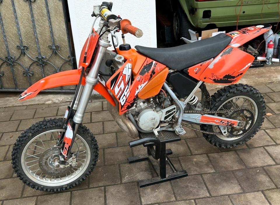 KTM Gelöscht • KTM SX 65 Motocross Kindercross 2009 — rear view