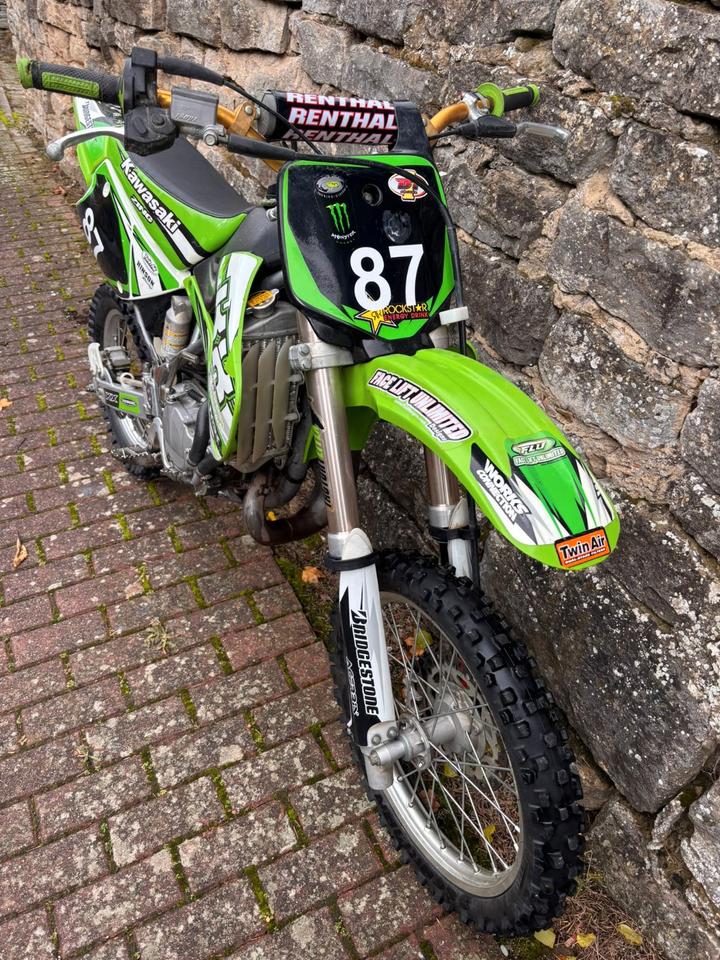 Kawasaki Motocross Kawasaki KX 85 2004 — rear view