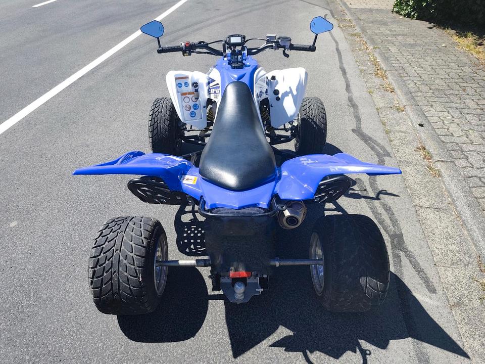 Yamaha raptor 700r 2014 — rear view