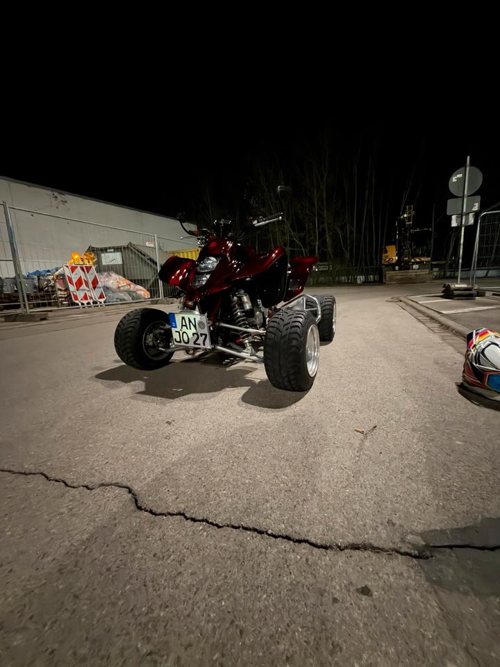 Suzuki ltz 400 lof Supermoto 2008 — rear view