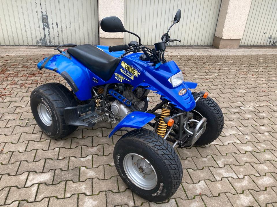 Weitere Motorräder Quad SMR RAM Stinger Explorer ( Barossa ) TÜV neu 5800KM 2004 — rear view