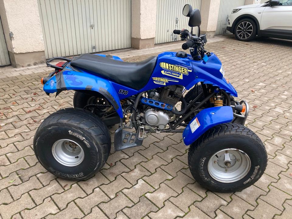 Weitere Motorräder Quad SMR RAM Stinger Explorer ( Barossa ) TÜV neu 5800KM 2004 — interior