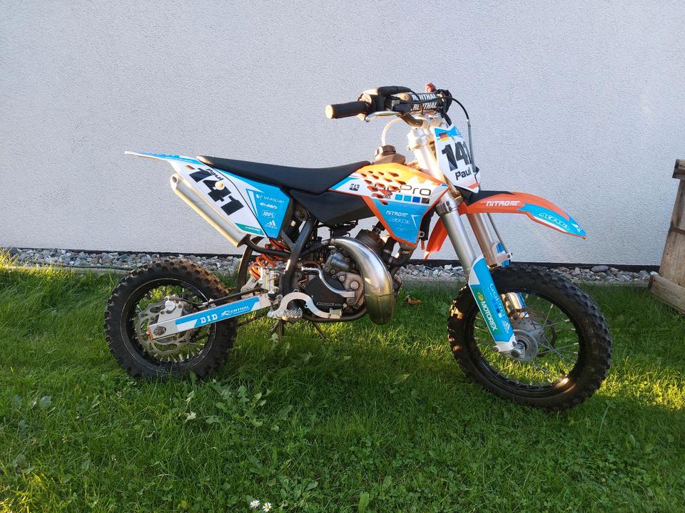 KTM Gelöscht • Ktm Sx 50, Bj. , Kindercross, Motocross, Tc 50 2014 — rear view