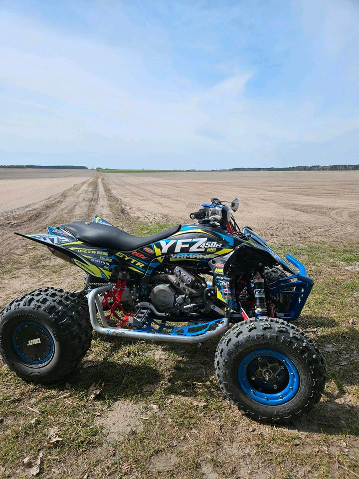 Yamaha yfz 450r pep elka RP lonestar racing 2009 — interior