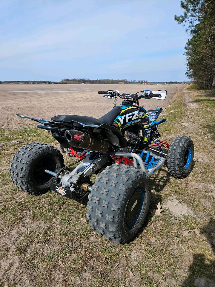 Yamaha yfz 450r pep elka RP lonestar racing 2009 — engine 450 ccm