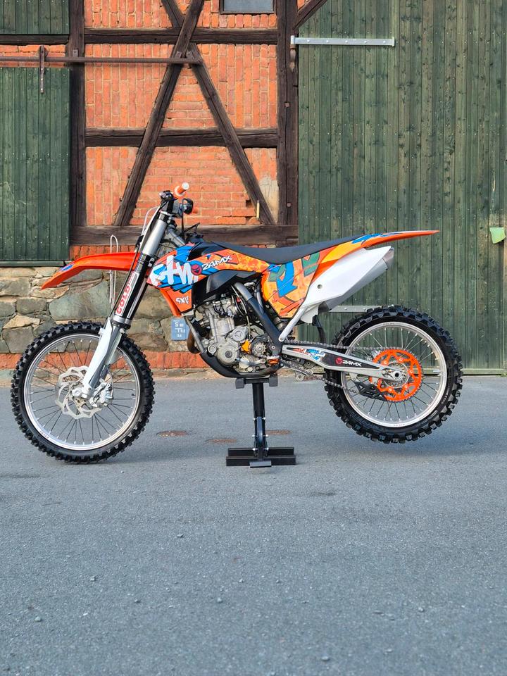 KTM Sxf250 Motocross Cross Vollcross Enduro 250ccm 2014 — вигляд ззаду