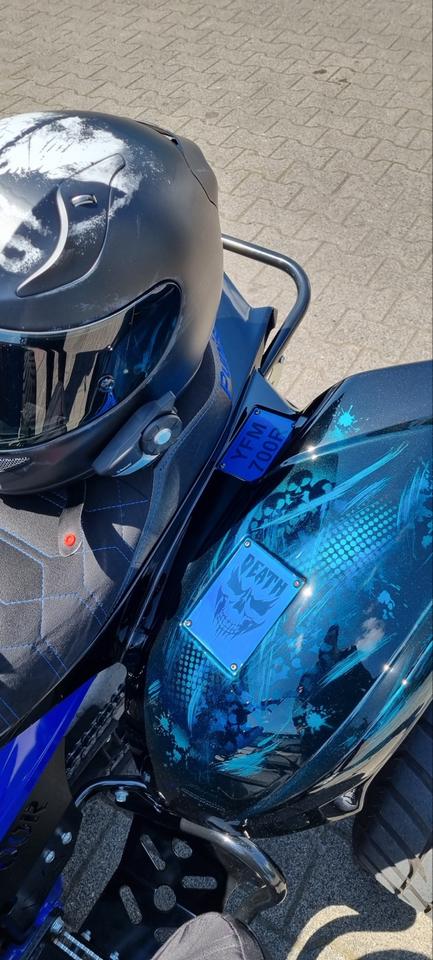 Yamaha Raptor 700r, LOF Zulassung, TÜV neu, 52ps, SUMO Umabu 2015 — engine 686 ccm