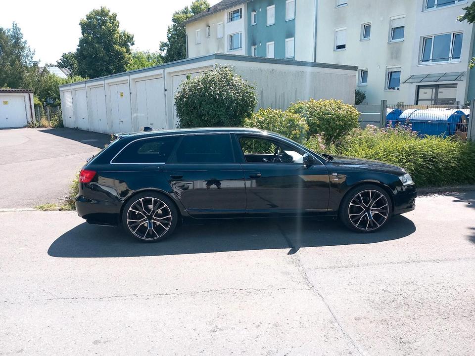 Audi A6 2007 — rear view