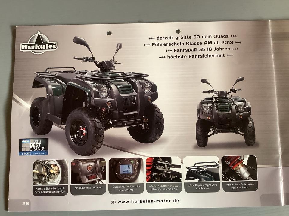 Weitere Motorräder Adly Supercross LC 50 xxl Quad 50er Strassenzulassung Herkules 2015 — photo 17