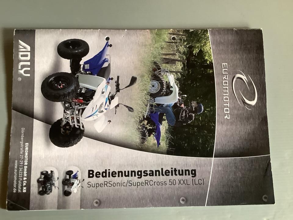 Weitere Motorräder Adly Supercross LC 50 xxl Quad 50er Strassenzulassung Herkules 2015 — photo 19