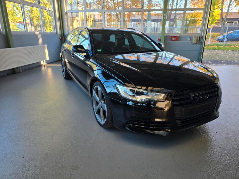 Audi A6 2014 — rear view