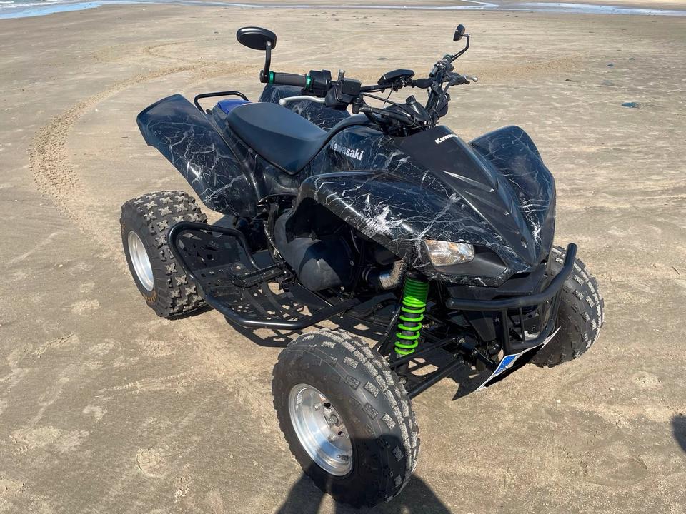 Kawasaki KFX 700 2007 — rear view