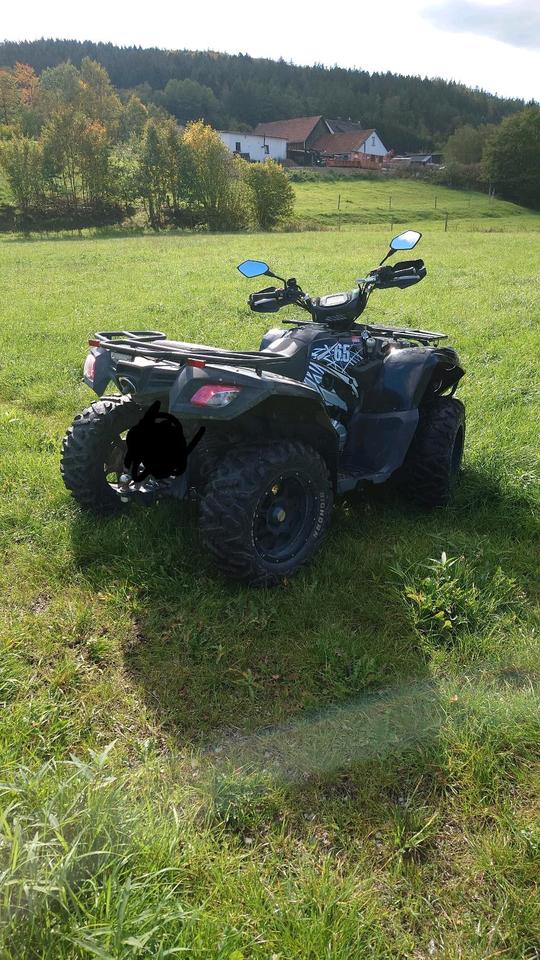 Weitere Motorräder Adly Hercules Conquest 600 Quad Allrad LOF 2011 — двигун 600 ccm