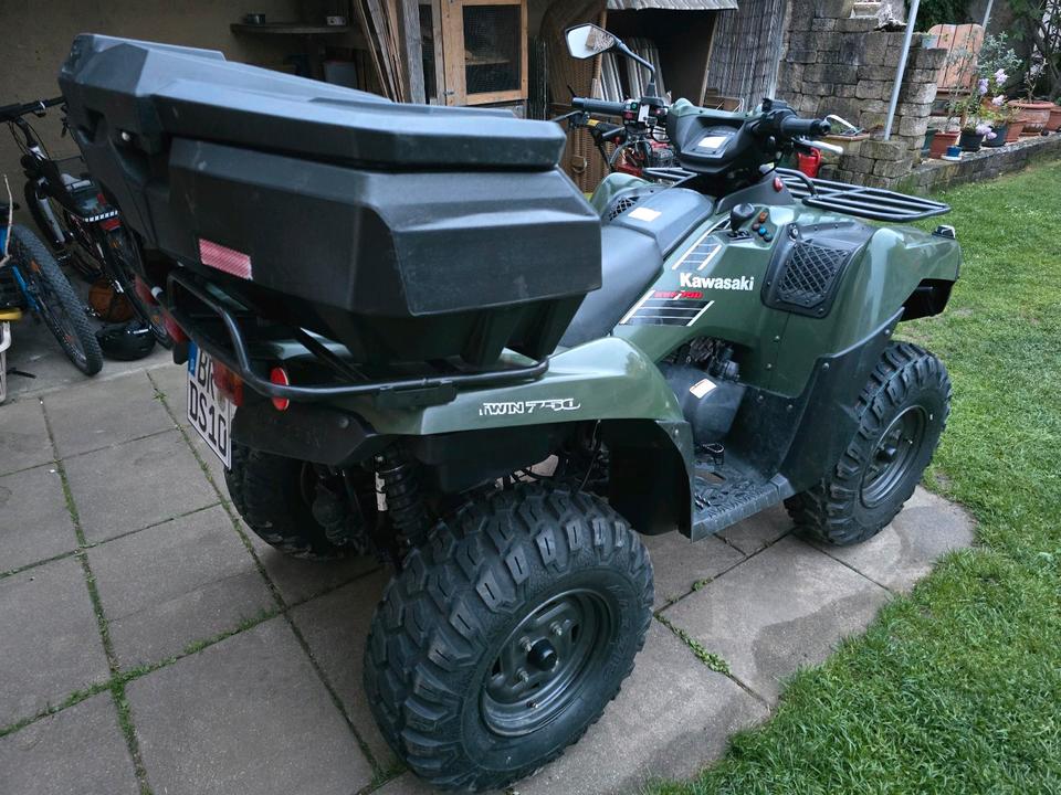Kawasaki KVF 750 Quad ATV Seilwinde Allrad mit Sperre 2006 — interior