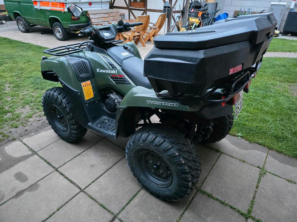 Kawasaki KVF 750 Quad ATV Seilwinde Allrad mit Sperre 2006 — engine 750 ccm