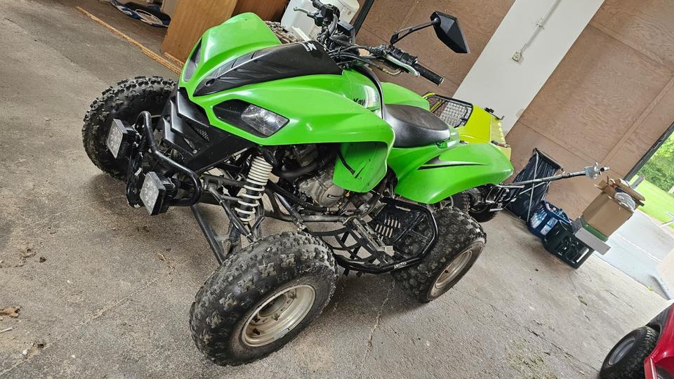 Kawasaki KFX 700 LOF – TÜV neu – läuft, wenig Kraft – Privat 2008 — photo 6