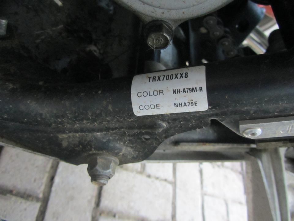 Honda TRX 700xx sportquad mod. 2008 — photo 6