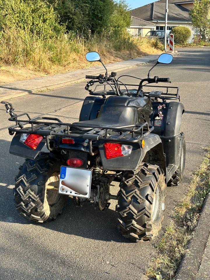 Weitere Motorräder Quad Jinling mit Gepäckträgern und Seilwinde 2014 — interior