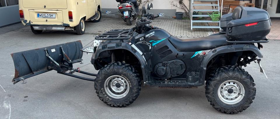 Weitere Motorräder Quad Schlepper CF Moto CF500 – 2A LOF Allrad AHK 2014 — авто для ЗСУ з Європи