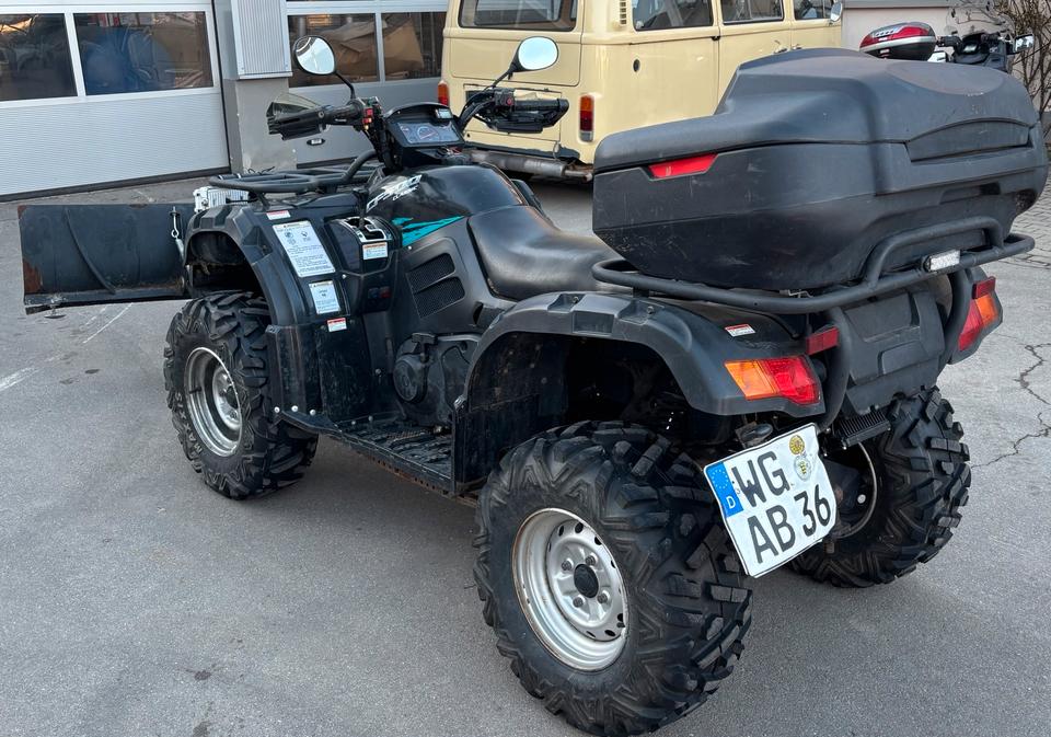 Weitere Motorräder Quad Schlepper CF Moto CF500 – 2A LOF Allrad AHK 2014 — вигляд ззаду