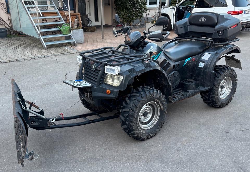Weitere Motorräder Quad Schlepper CF Moto CF500 – 2A LOF Allrad AHK 2014 — салон