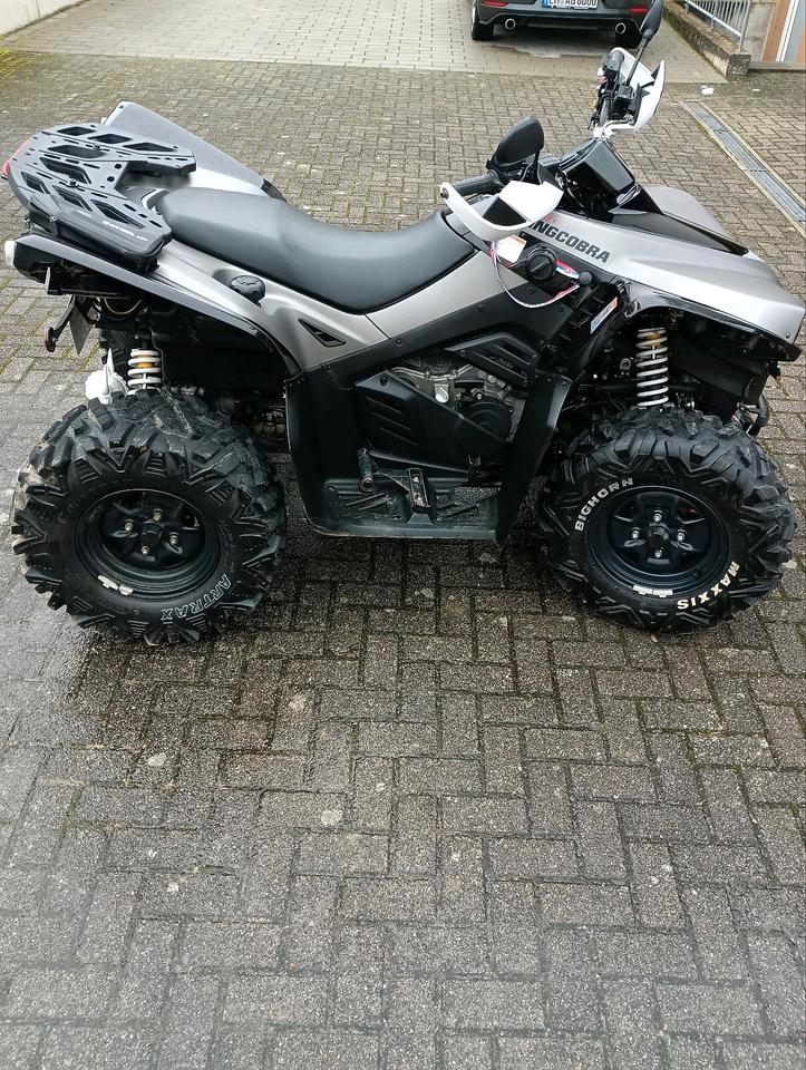 Weitere Motorräder Quad 4x4 ,,herkules kingcobra 500 efi. LOF 2010 — interior