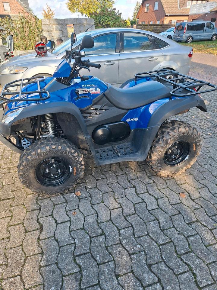 Kymco quad kymco mxu 500irs 4wd 2011 — вигляд ззаду