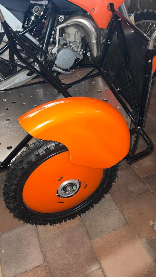 KTM 85 SX WSP Racing Sidecar MX Enduro Motocross Gespann Kinder 2012 — фото 12