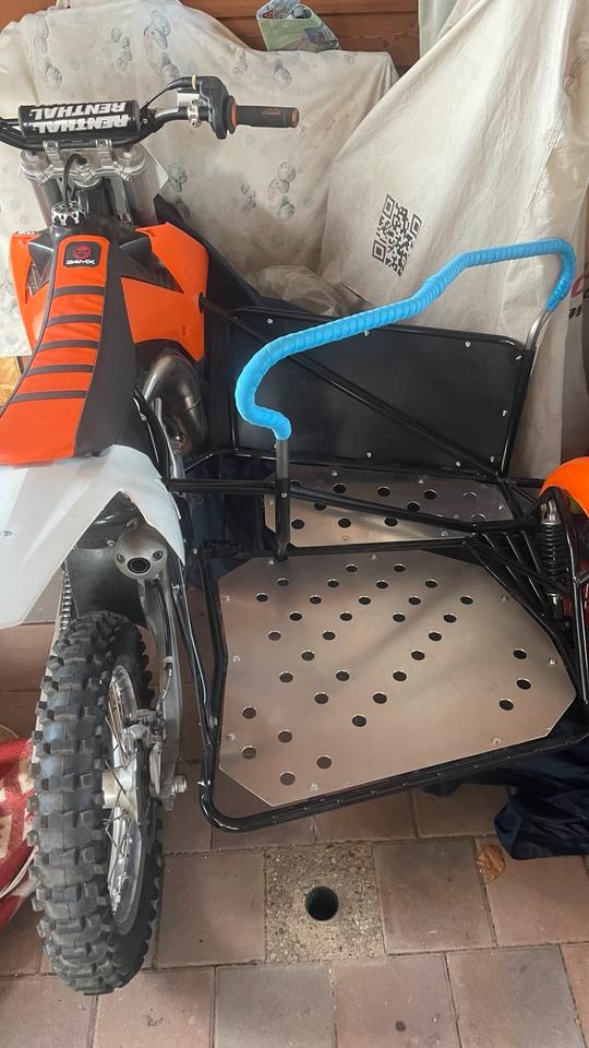 KTM 85 SX WSP Racing Sidecar MX Enduro Motocross Gespann Kinder 2012 — двигун 85 ccm