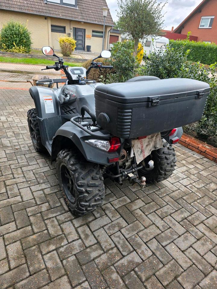 Kymco Quad ATV Kymco MXU 500 IRS DX LOF Zulassung 14 Zoll TÜV 2011 — engine 500 ccm