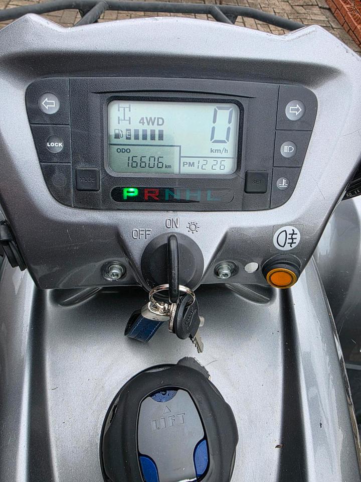Kymco Quad ATV Kymco MXU 500 IRS DX LOF Zulassung 14 Zoll TÜV 2011 — photo 8