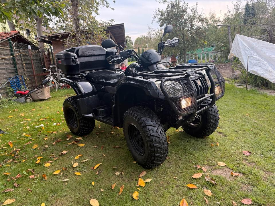  Quad CFMoto 500 Allrad 4x4 Seilwinde LOF AHK 2008 — салон