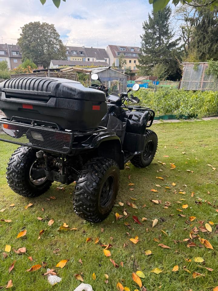  Quad CFMoto 500 Allrad 4x4 Seilwinde LOF AHK 2008 — двигун 500 ccm