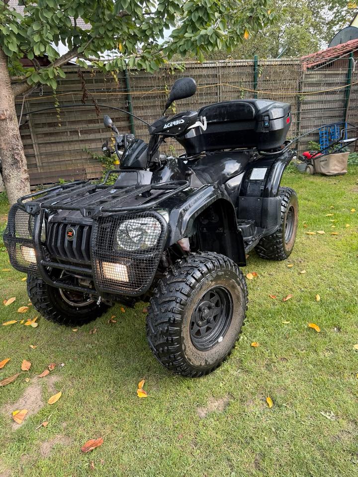  Quad CFMoto 500 Allrad 4x4 Seilwinde LOF AHK 2008 — фото 7